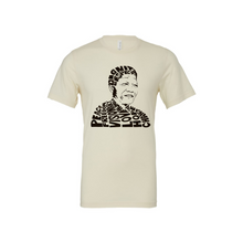 Load image into Gallery viewer, Nelson Mandela T-Shirt Designed by Hand | Artful_Juju & WRLD CTZNS