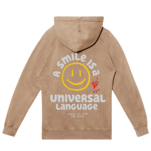 Load image into Gallery viewer, A Smile is a Universal Language Hoodie| WRLD CTZNS