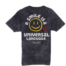 Load image into Gallery viewer, A Smile is a Universal Language T-Shirt | WRLD CTZNS