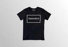 Load image into Gallery viewer, Travelholic T-Shirt | Adventure Awaits with WRLD CTZNS