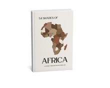 Load image into Gallery viewer, 54 Shades of Africa travel journal front cover, WRLDCTZNS
