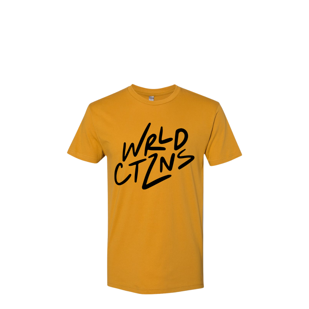 Brand T-Shirt (Unisex) Mustard