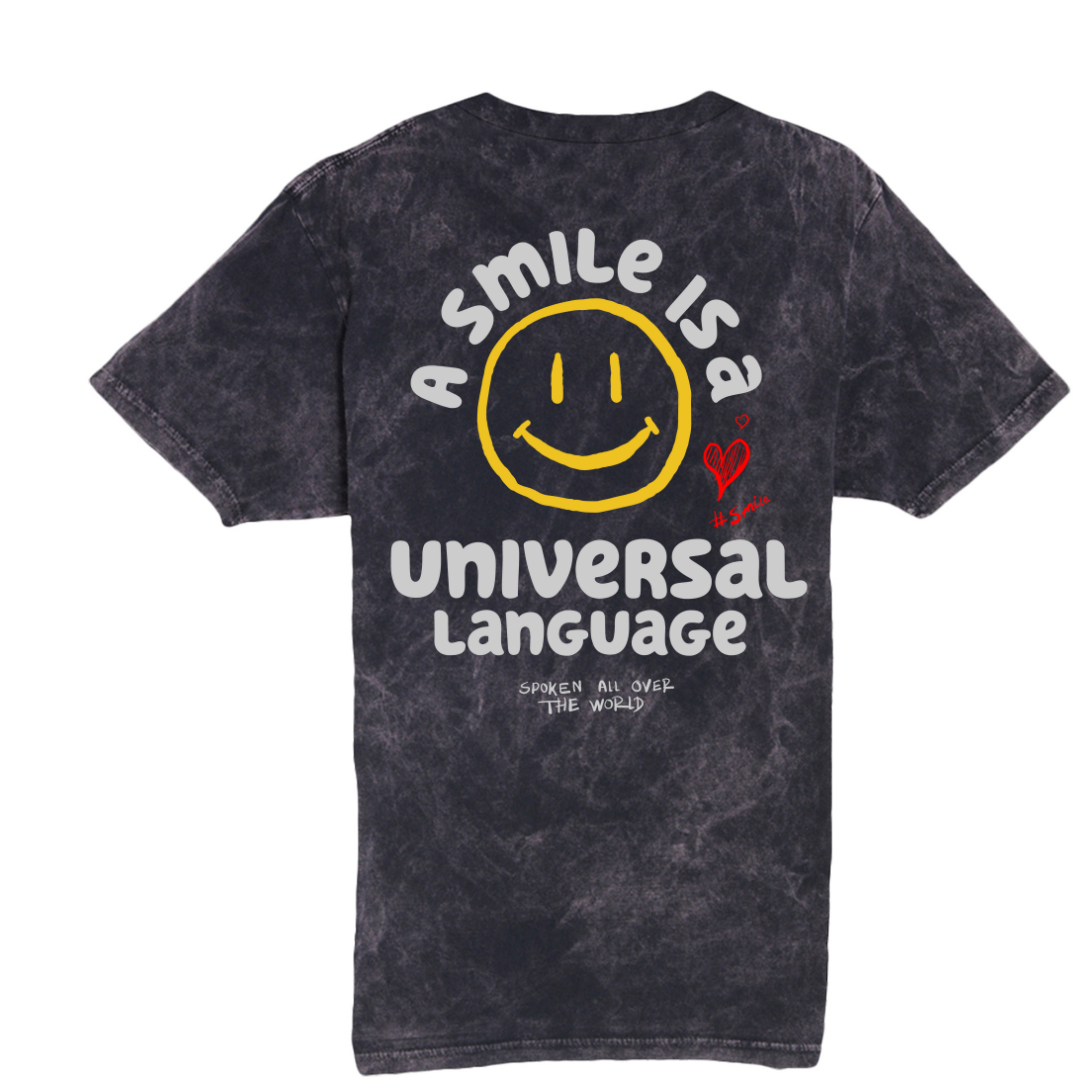 A Smile is a Universal Language T-Shirt | WRLD CTZNS
