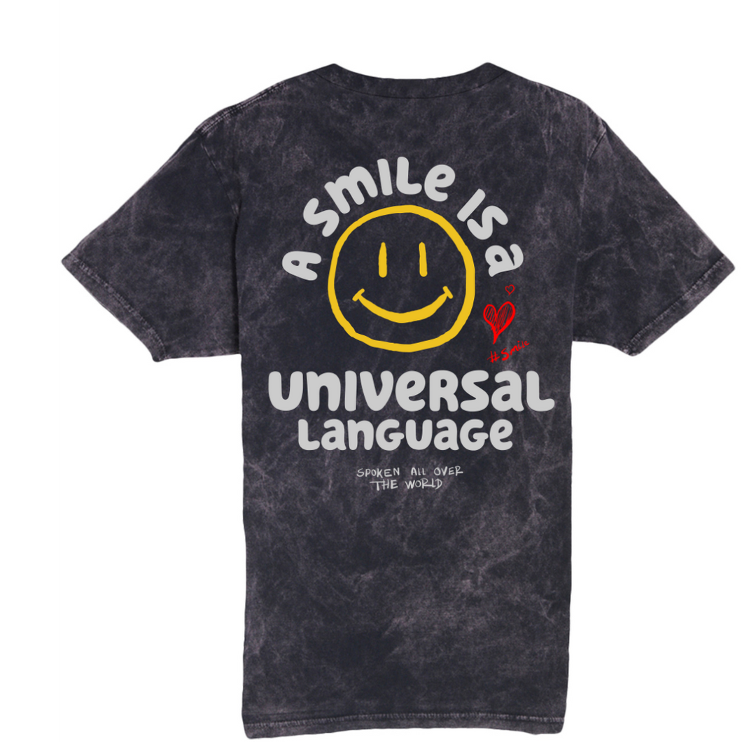 Smile Tie Dye T-Shirt (Unisex)